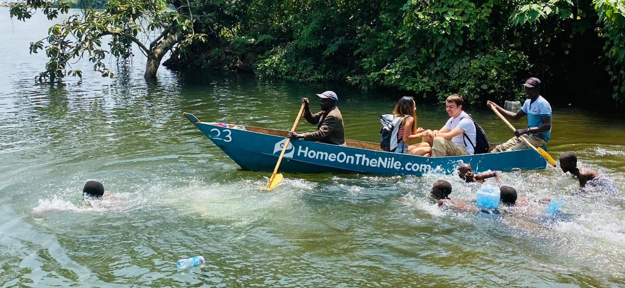 Home Onthe Nile Dorm Джинджа Экстерьер фото